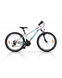 Bicicleta copii mtb CROSS Daisy 26 - Alb | 10-13 ani